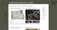 Desktop Screenshot of harvestingkale.com